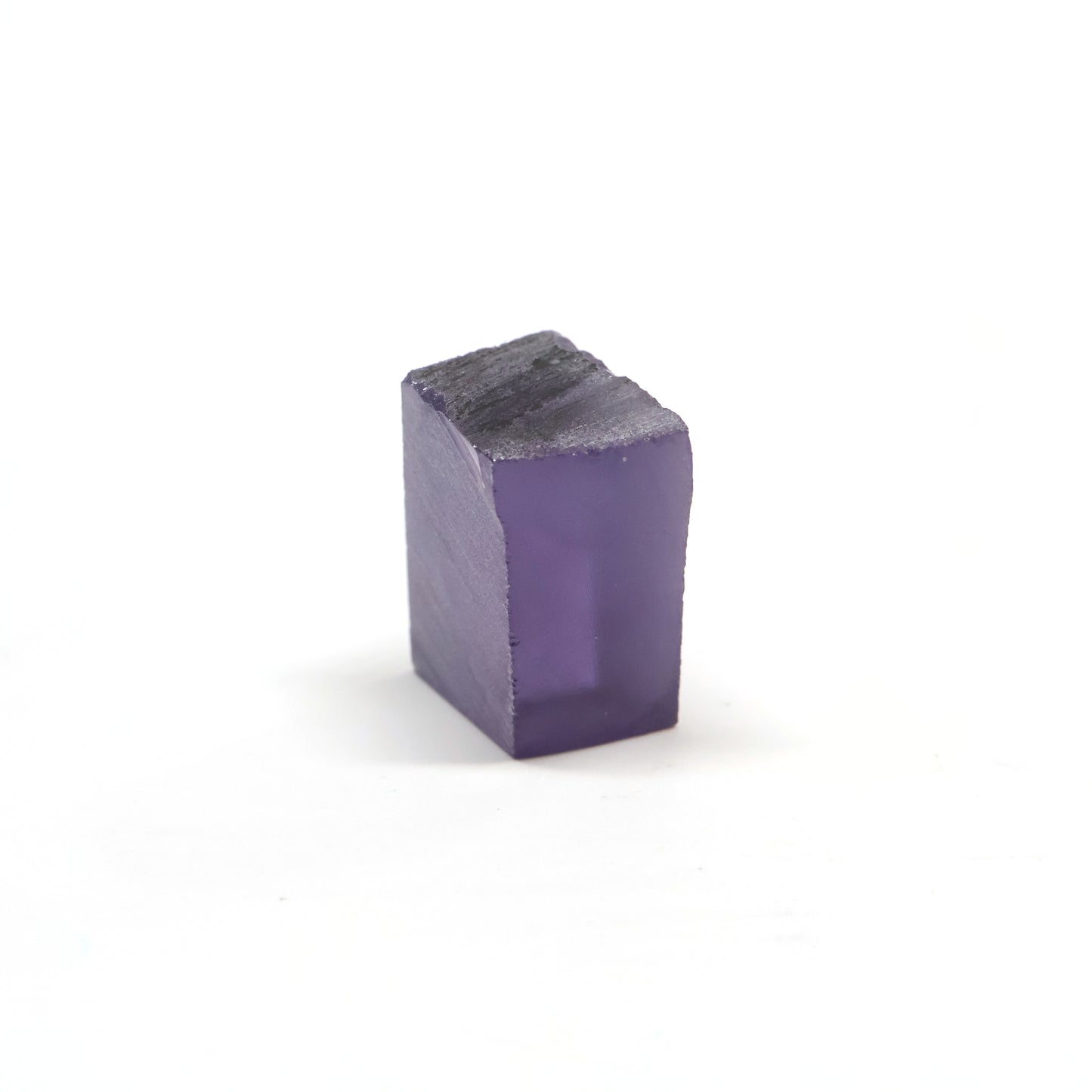 Purple Color-Change Czochralski Pulled Sapphire - Faceting Rough
