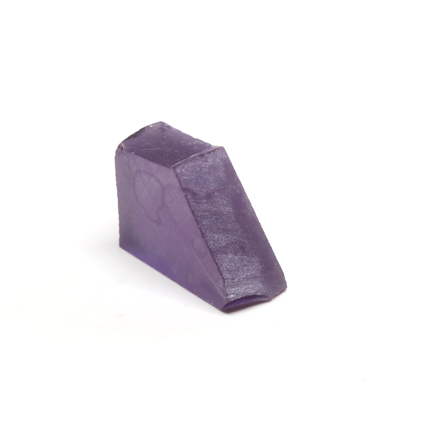 Purple Color-Change Czochralski Pulled Sapphire - Faceting Rough