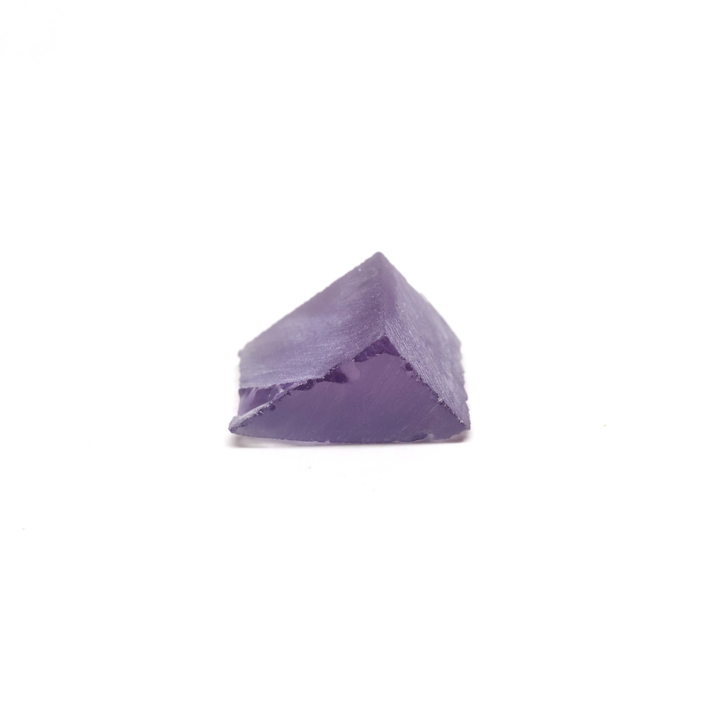 Purple Color-Change Czochralski Pulled Sapphire - Faceting Rough