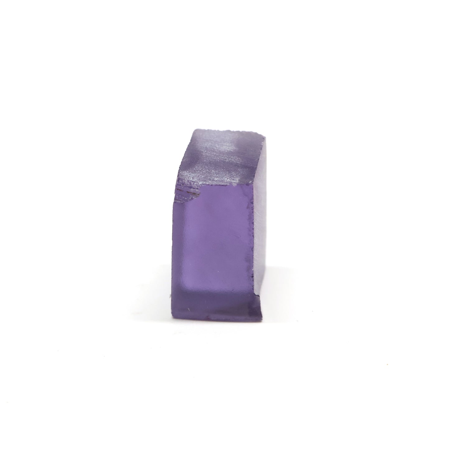 Purple Color-Change Czochralski Pulled Sapphire - Faceting Rough