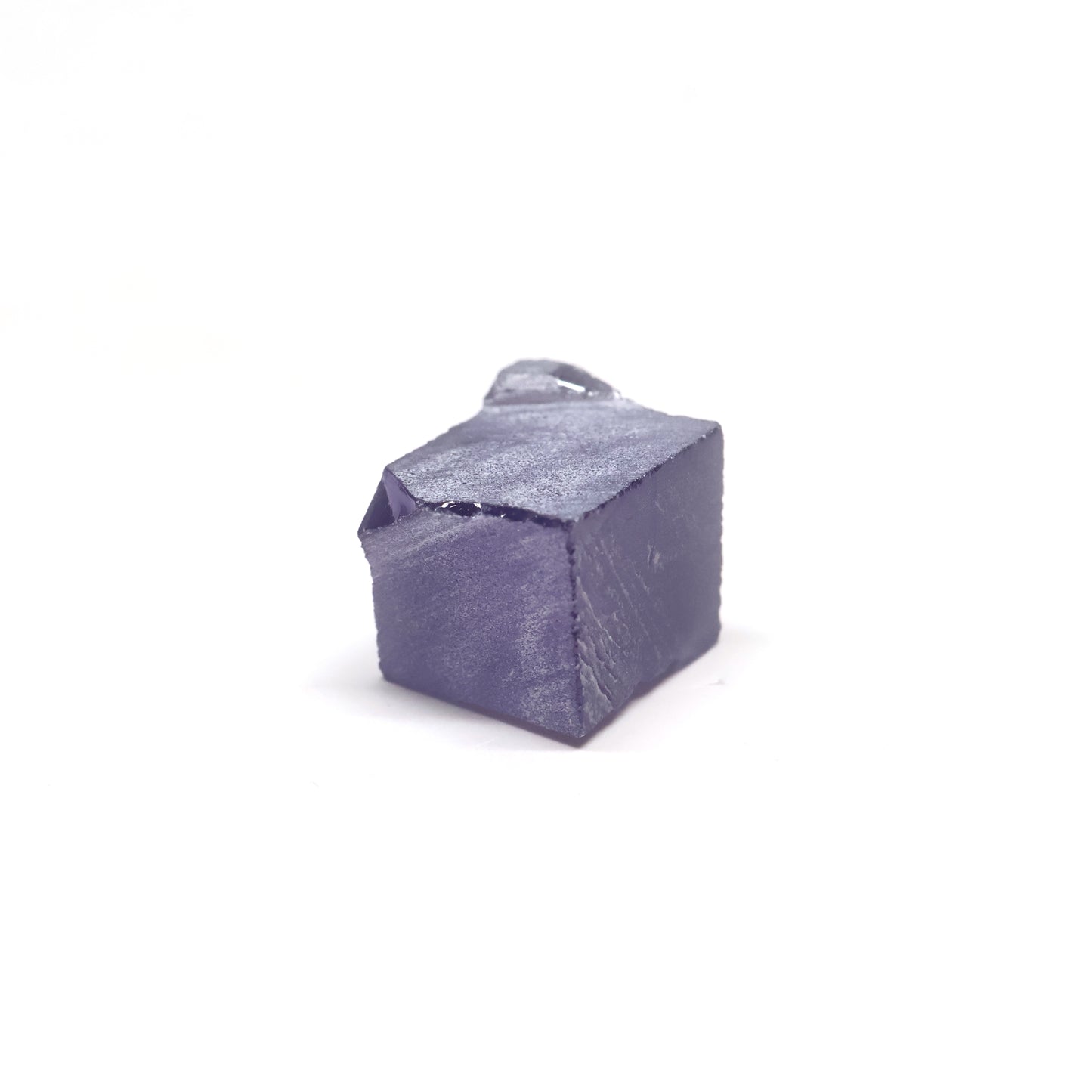 Purple Color-Change Czochralski Pulled Sapphire - Faceting Rough