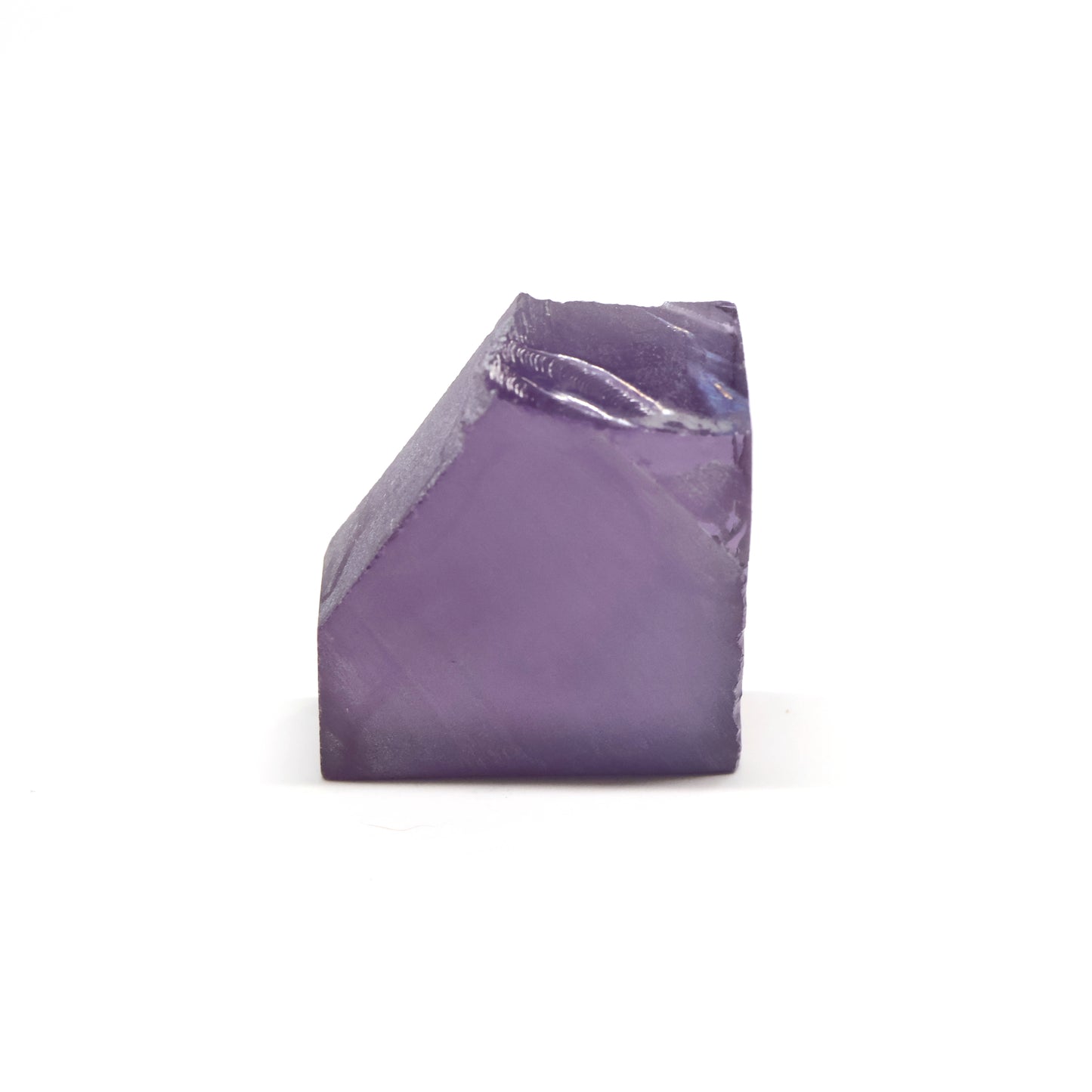 Purple Color-Change Czochralski Pulled Sapphire - Faceting Rough