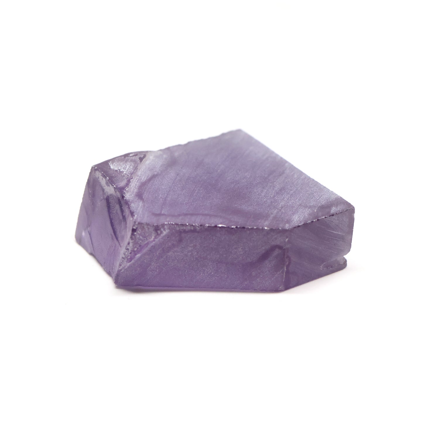 Purple Color-Change Czochralski Pulled Sapphire - Faceting Rough