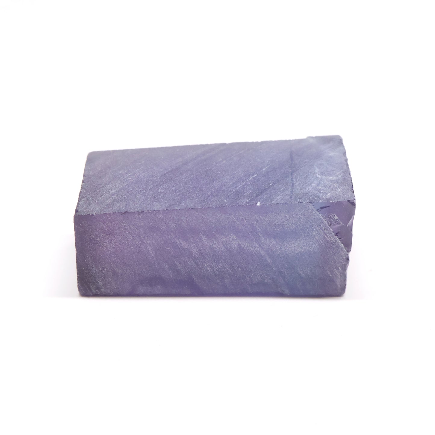 Purple Color-Change Czochralski Pulled Sapphire - Faceting Rough