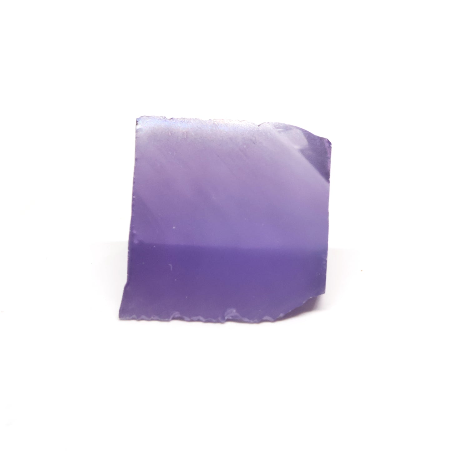 Purple Color-Change Czochralski Pulled Sapphire - Faceting Rough