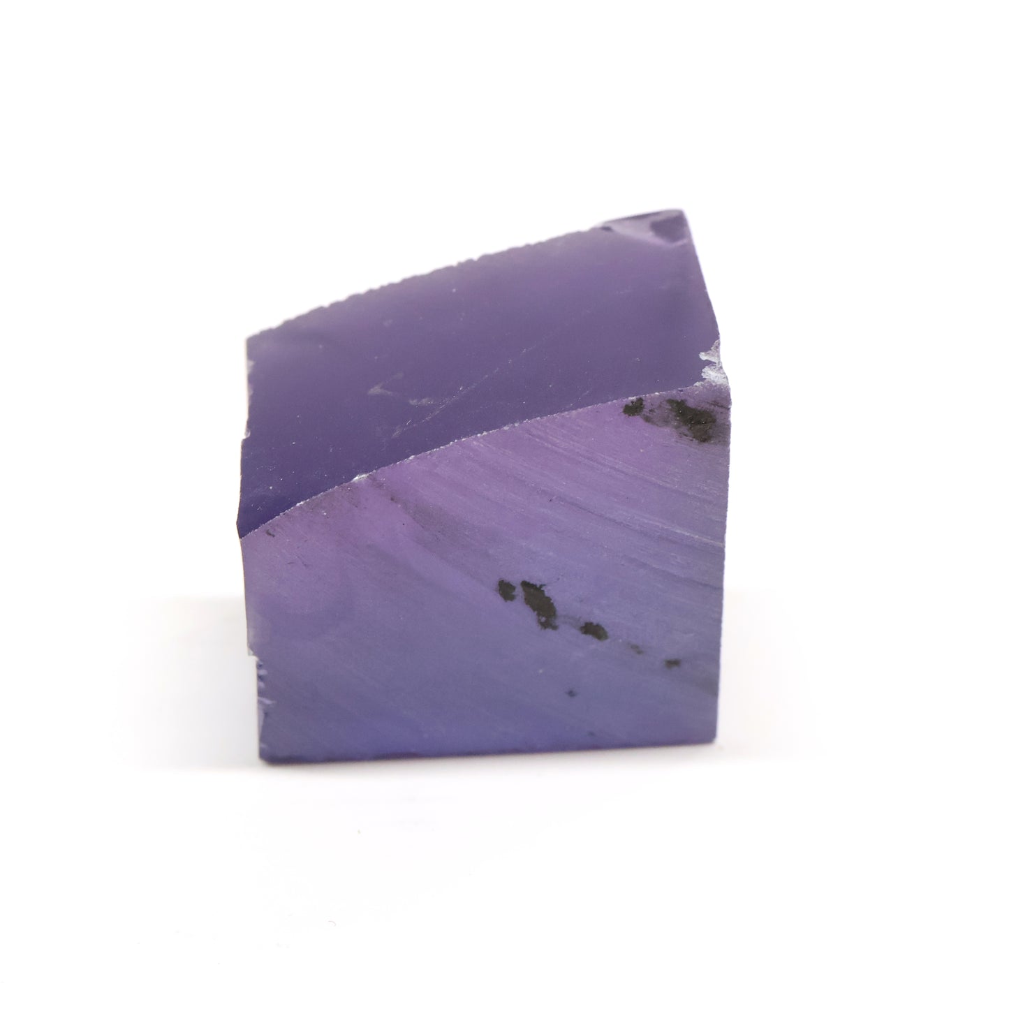 Purple Color-Change Czochralski Pulled Sapphire - Faceting Rough