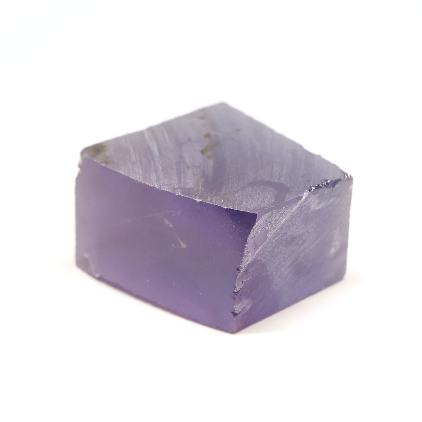 Purple Color-Change Czochralski Pulled Sapphire - Faceting Rough