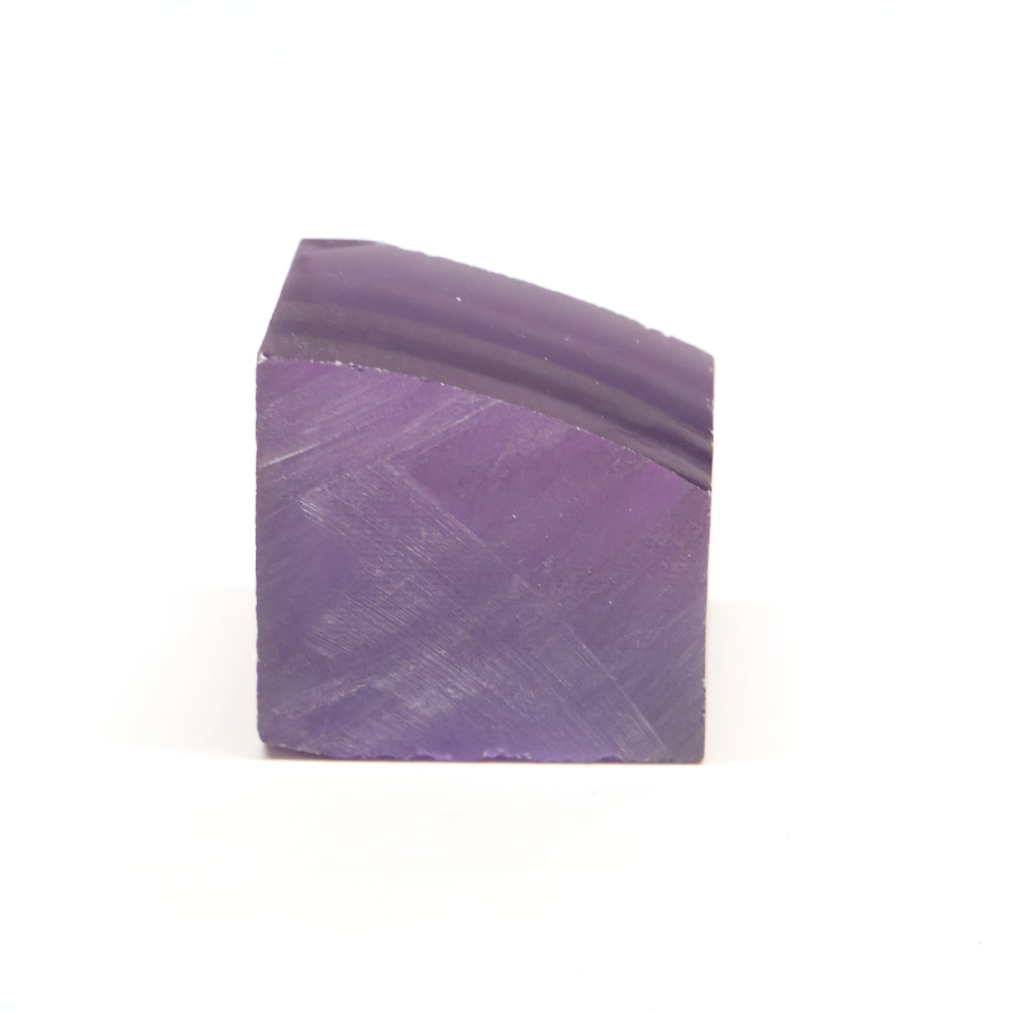 Purple Color-Change Czochralski Pulled Sapphire - Faceting Rough