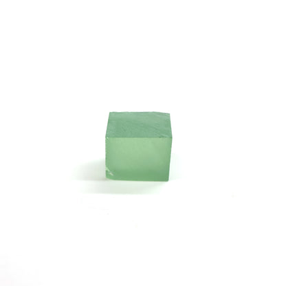 Mint Green Czochralski Pulled Sapphire - Grade A - Faceting Rough