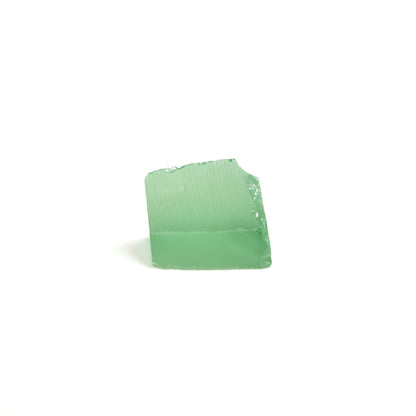 Mint Green Czochralski Pulled Sapphire - Grade A - Faceting Rough