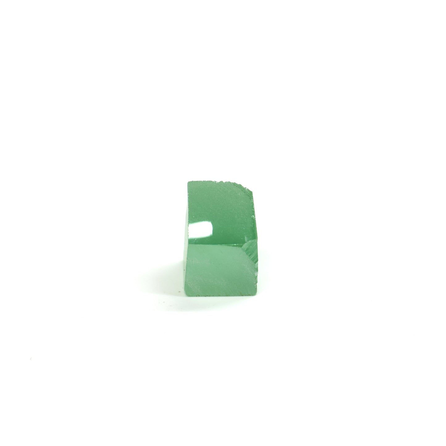 Mint Green Czochralski Pulled Sapphire - Grade A - Faceting Rough
