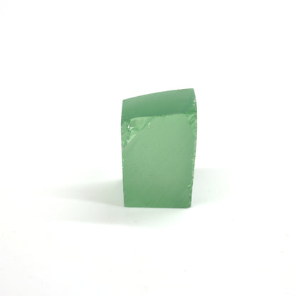 Mint Green Czochralski Pulled Sapphire - Grade A - Faceting Rough