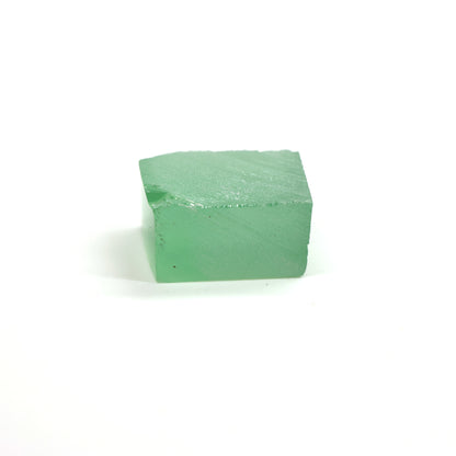 Mint Green Czochralski Pulled Sapphire - Grade A - Faceting Rough