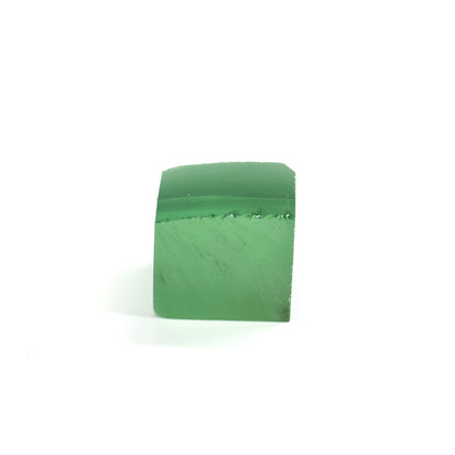 Mint Green Czochralski Pulled Sapphire - Grade A - Faceting Rough