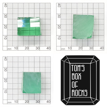 Mint Green Czochralski Pulled Sapphire - Grade A - Faceting Rough