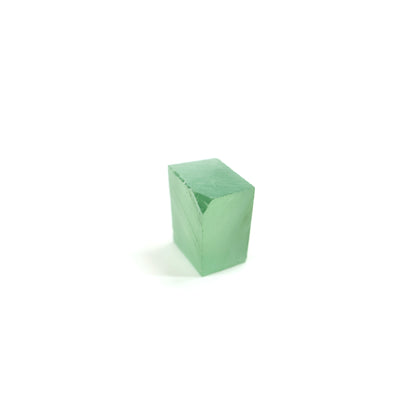 Mint Green Czochralski Pulled Sapphire - Grade A - Faceting Rough