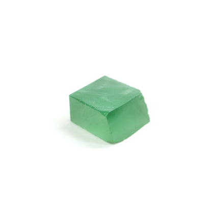 Mint Green Czochralski Pulled Sapphire - Grade A - Faceting Rough