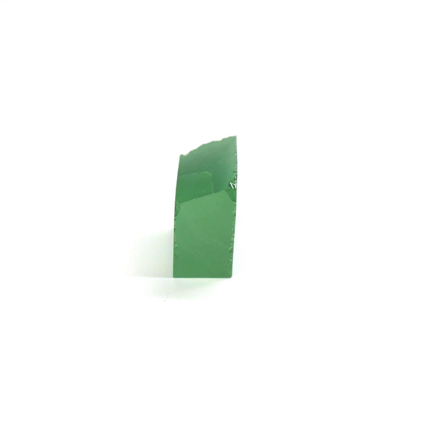 Mint Green Czochralski Pulled Sapphire - Grade A - Faceting Rough