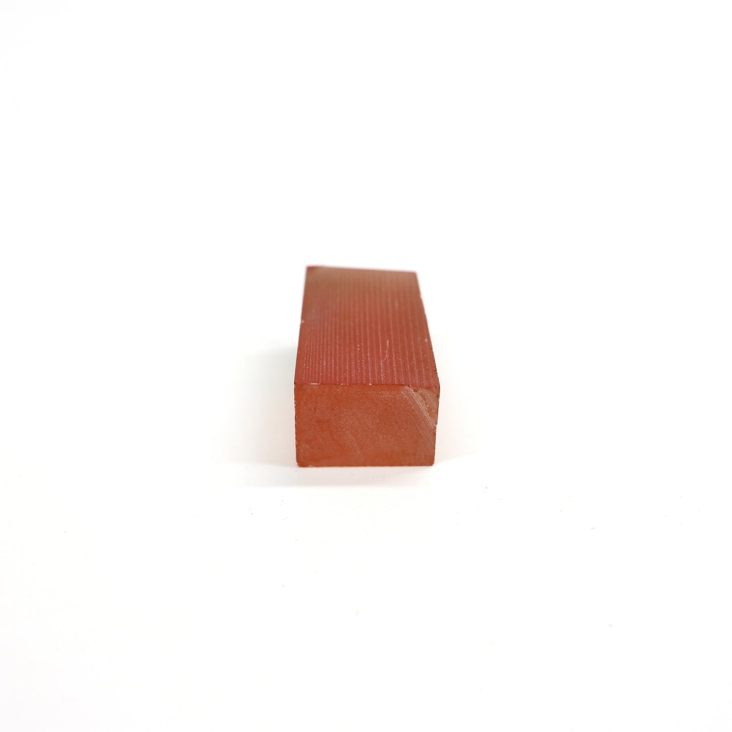 Orange Czochralski Pulled Sapphire - Grade A - Faceting Rough