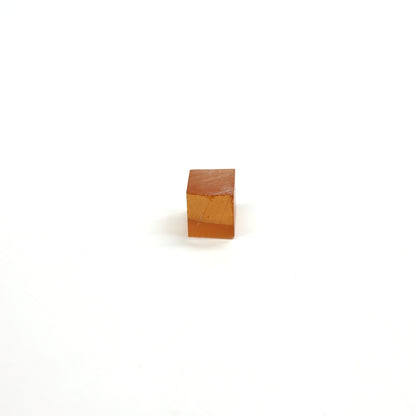 Orange Czochralski Pulled Sapphire - Grade A - Faceting Rough