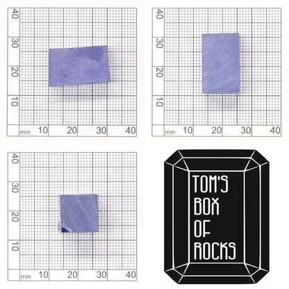 Light Blue Czochralski Pulled Sapphire - Grade A - Faceting Rough