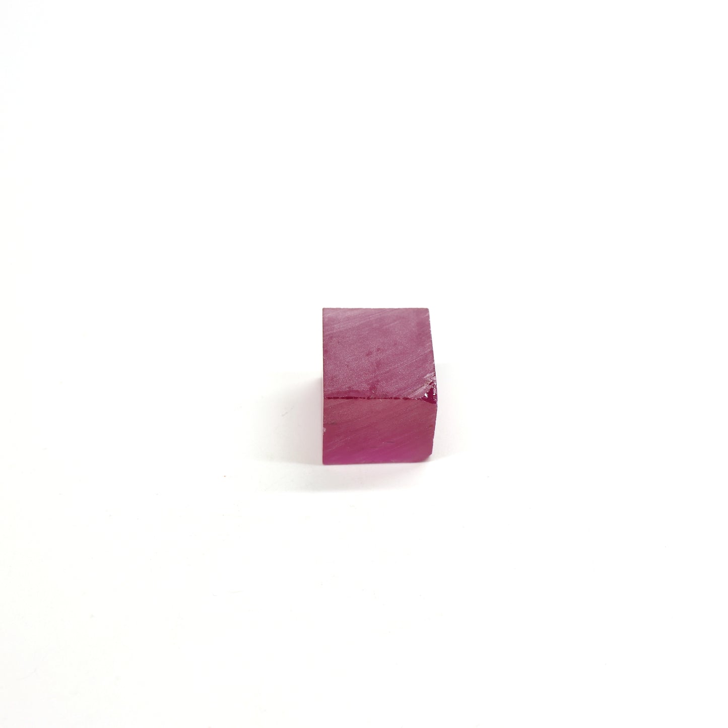 Vivid Pink Czochralski Pulled Sapphire - Grade A - Faceting Rough