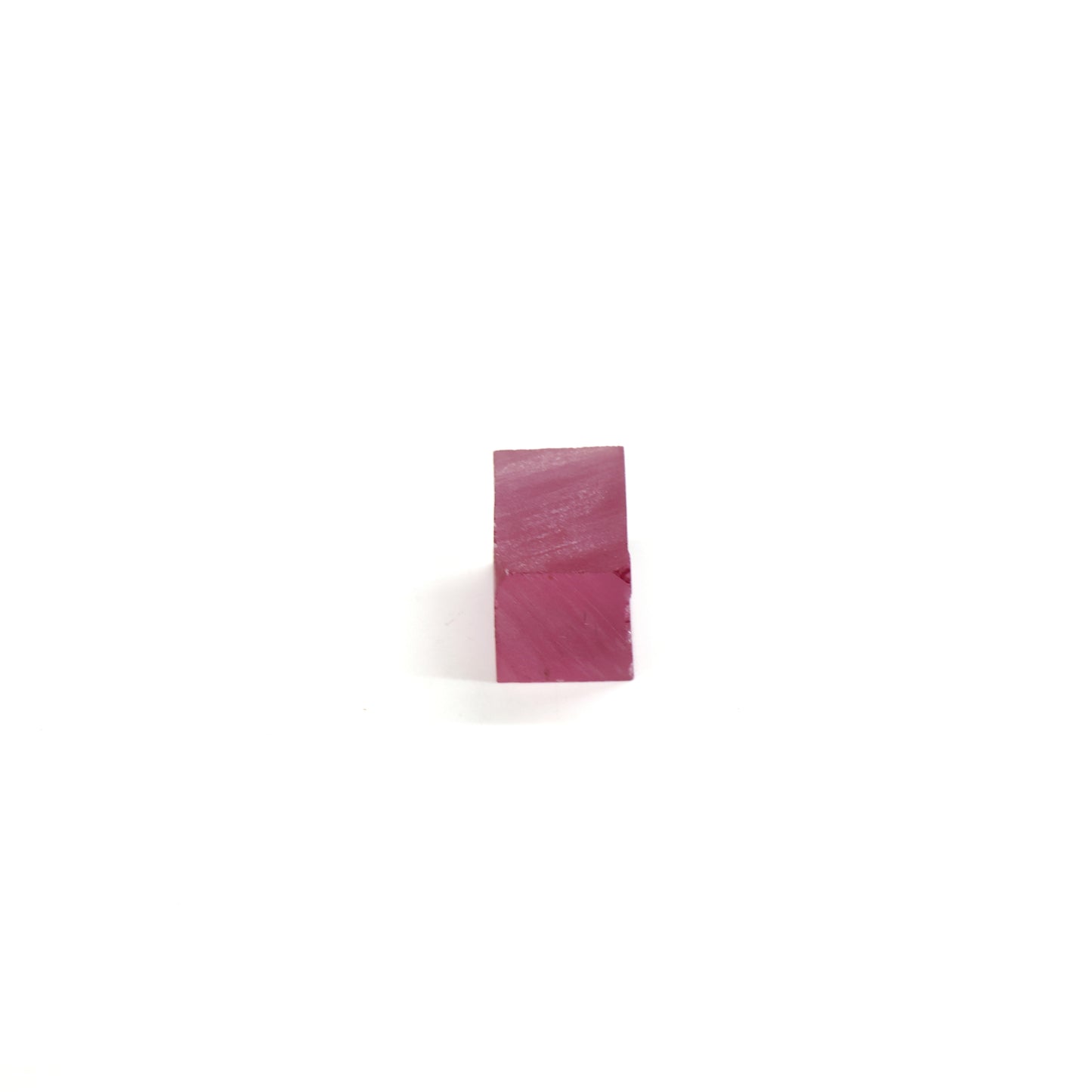 Vivid Pink Czochralski Pulled Sapphire - Grade A - Faceting Rough