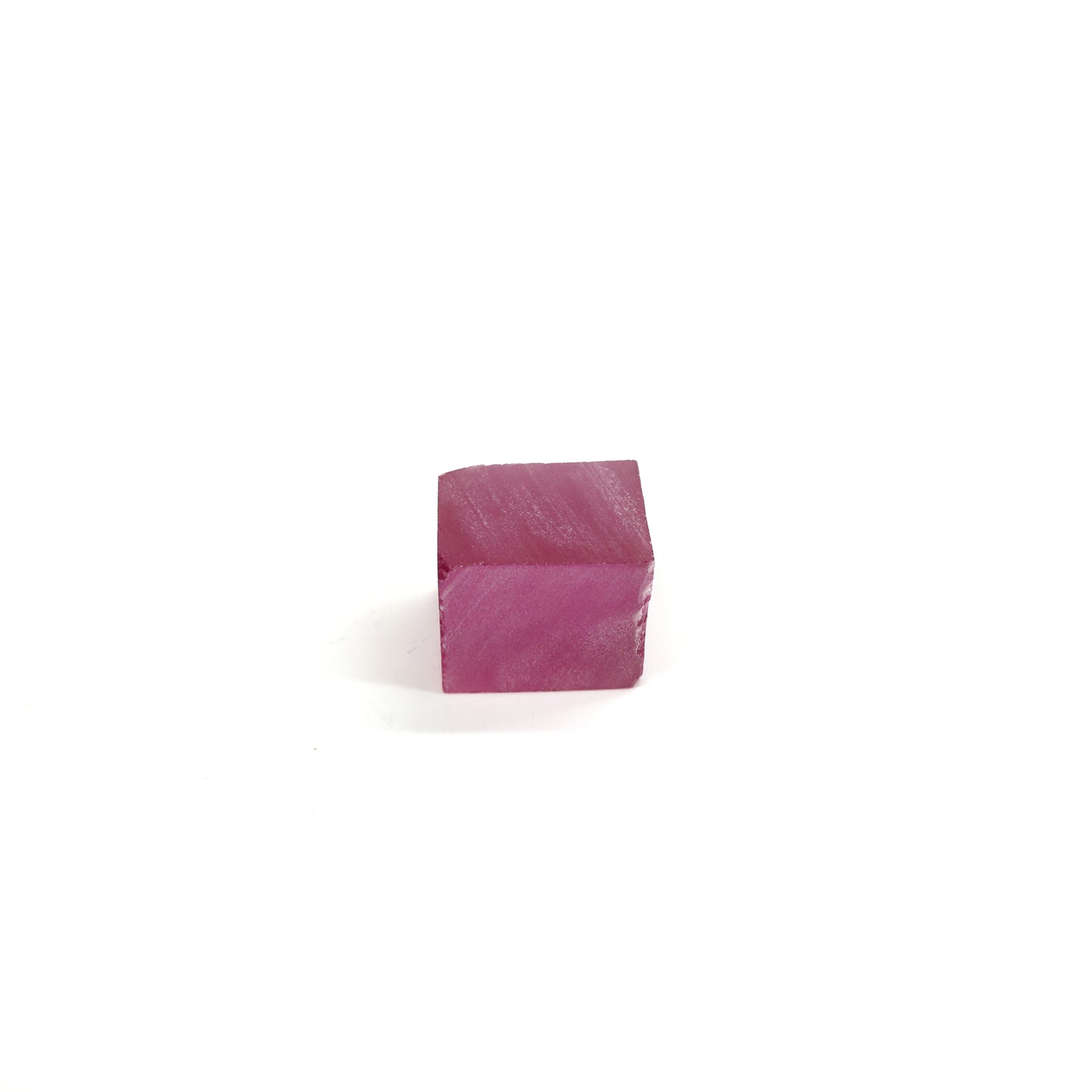 Vivid Pink Czochralski Pulled Sapphire - Grade A - Faceting Rough