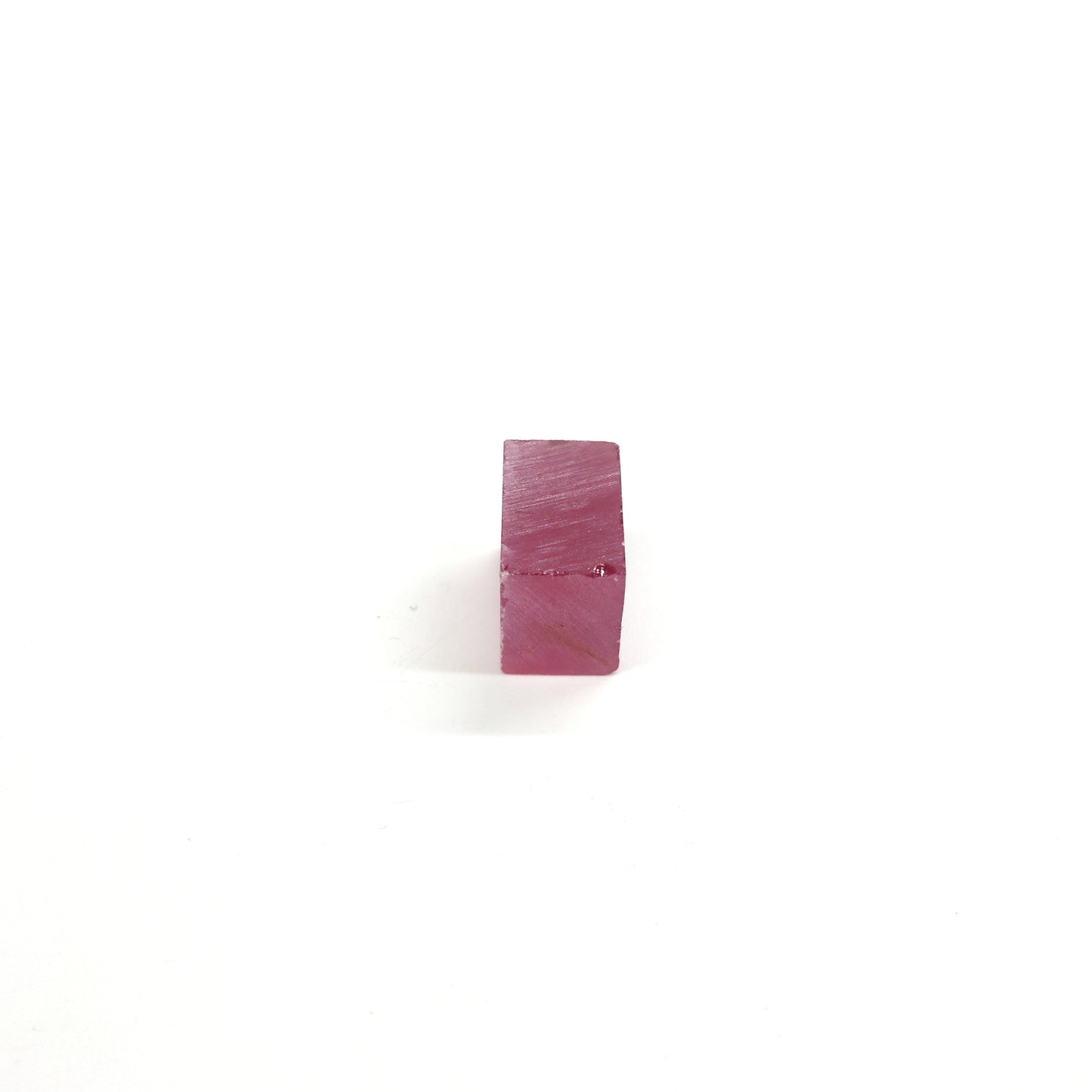 Vivid Pink Czochralski Pulled Sapphire - Grade A - Faceting Rough