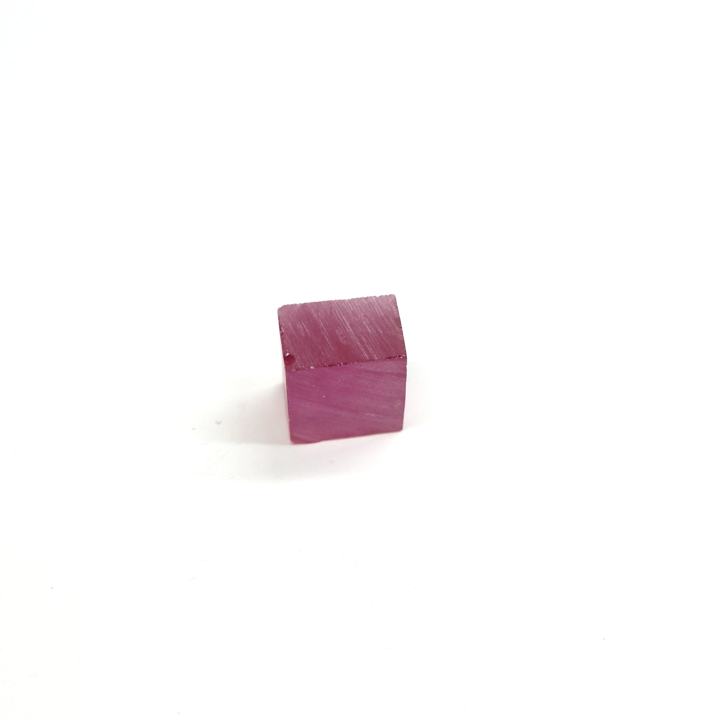 Vivid Pink Czochralski Pulled Sapphire - Grade A - Faceting Rough