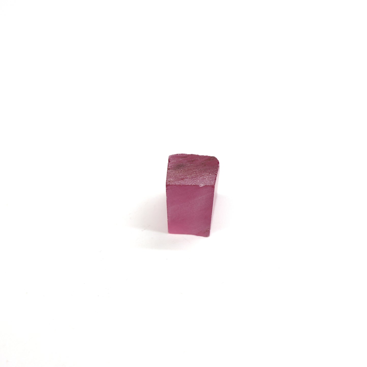 Vivid Pink Czochralski Pulled Sapphire - Grade A - Faceting Rough