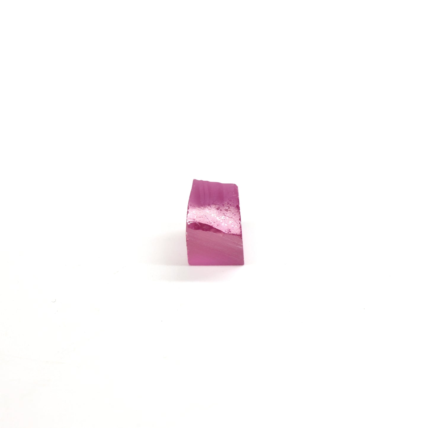 Vivid Pink Czochralski Pulled Sapphire - Grade A - Faceting Rough