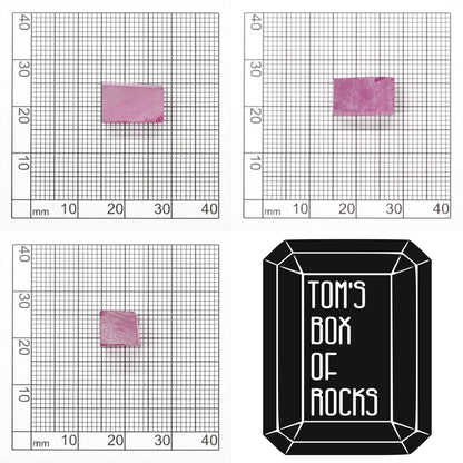 Vivid Pink Czochralski Pulled Sapphire - Grade A - Faceting Rough