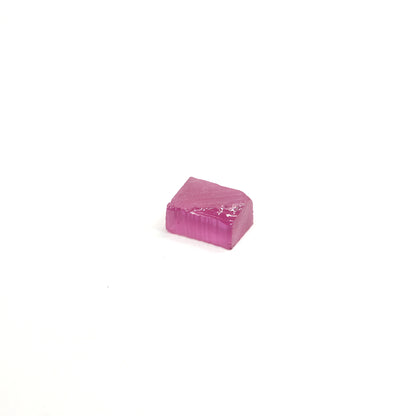 Vivid Pink Czochralski Pulled Sapphire - Grade A - Faceting Rough