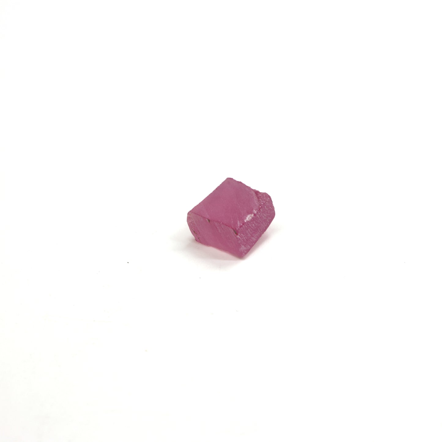 Vivid Pink Czochralski Pulled Sapphire - Grade A - Faceting Rough