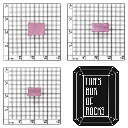 Vivid Pink Czochralski Pulled Sapphire - Grade A - Faceting Rough