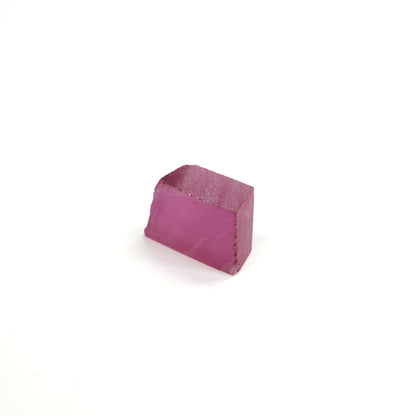 Vivid Pink Czochralski Pulled Sapphire - Grade A - Faceting Rough