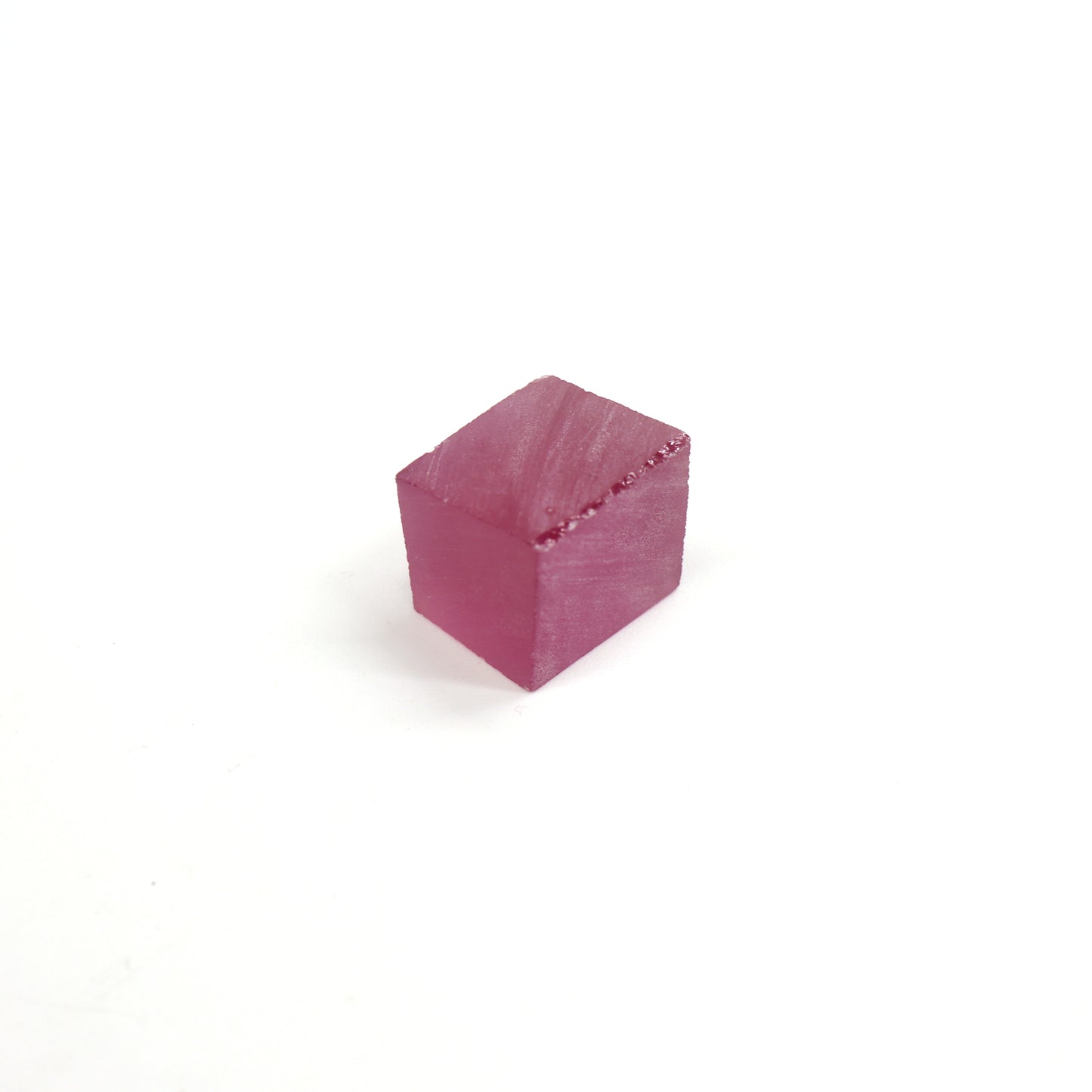 Vivid Pink Czochralski Pulled Sapphire - Grade A - Faceting Rough