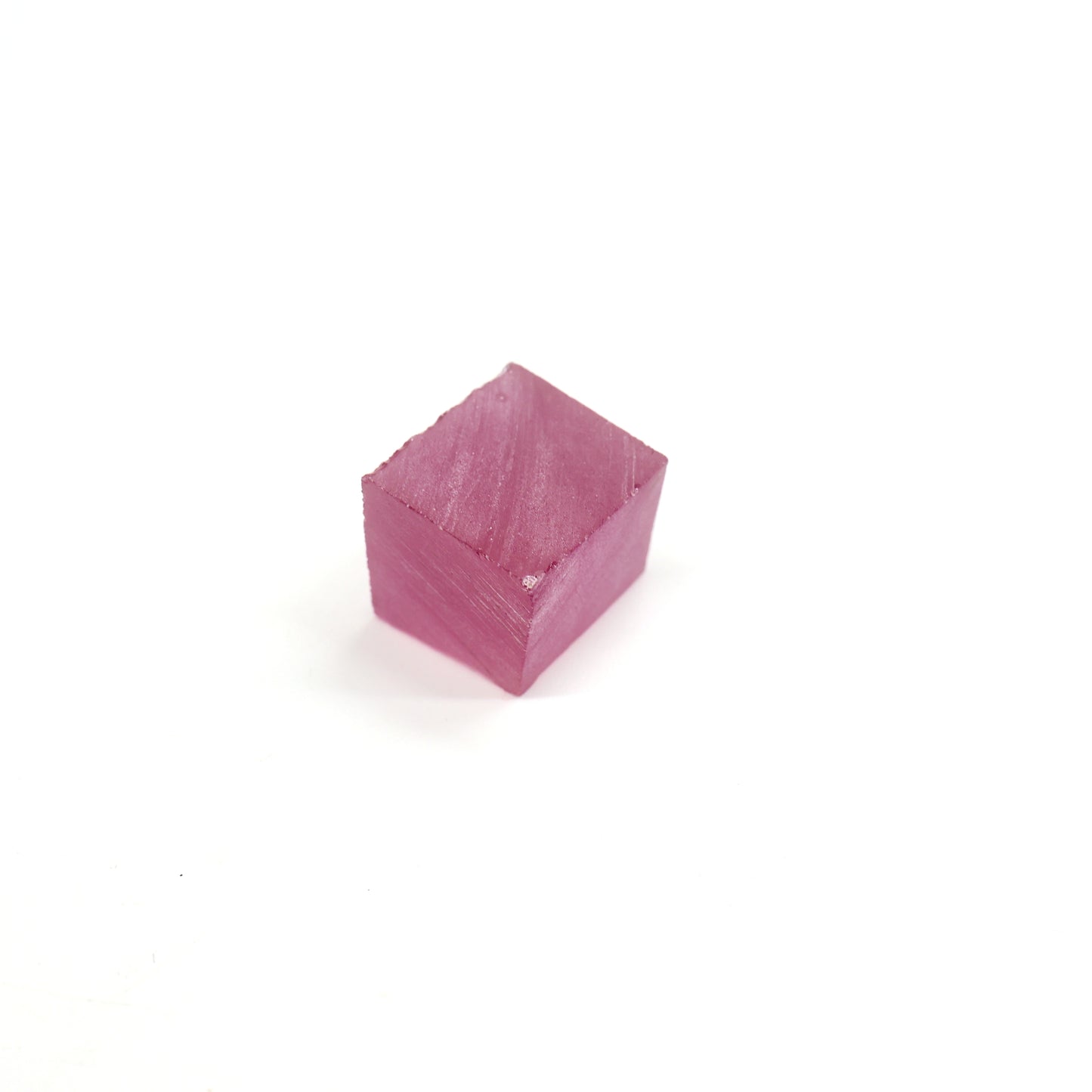 Vivid Pink Czochralski Pulled Sapphire - Grade A - Faceting Rough