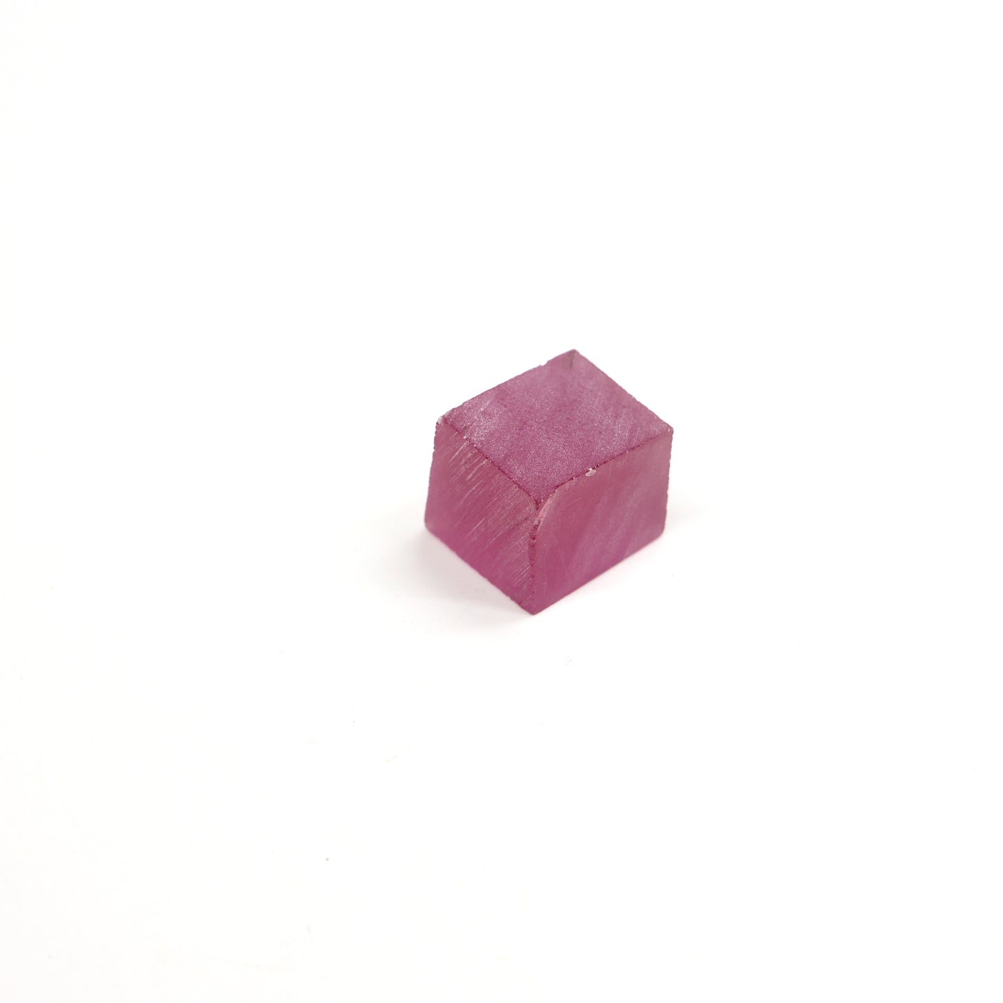 Vivid Pink Czochralski Pulled Sapphire - Grade A - Faceting Rough