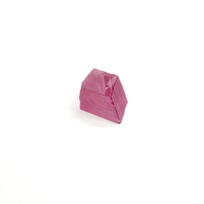 Vivid Pink Czochralski Pulled Sapphire - Grade A - Faceting Rough