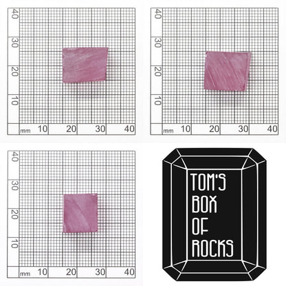 Vivid Pink Czochralski Pulled Sapphire - Grade A - Faceting Rough