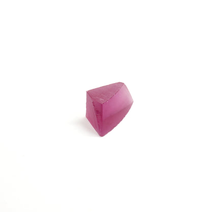 Vivid Pink Czochralski Pulled Sapphire - Grade A - Faceting Rough