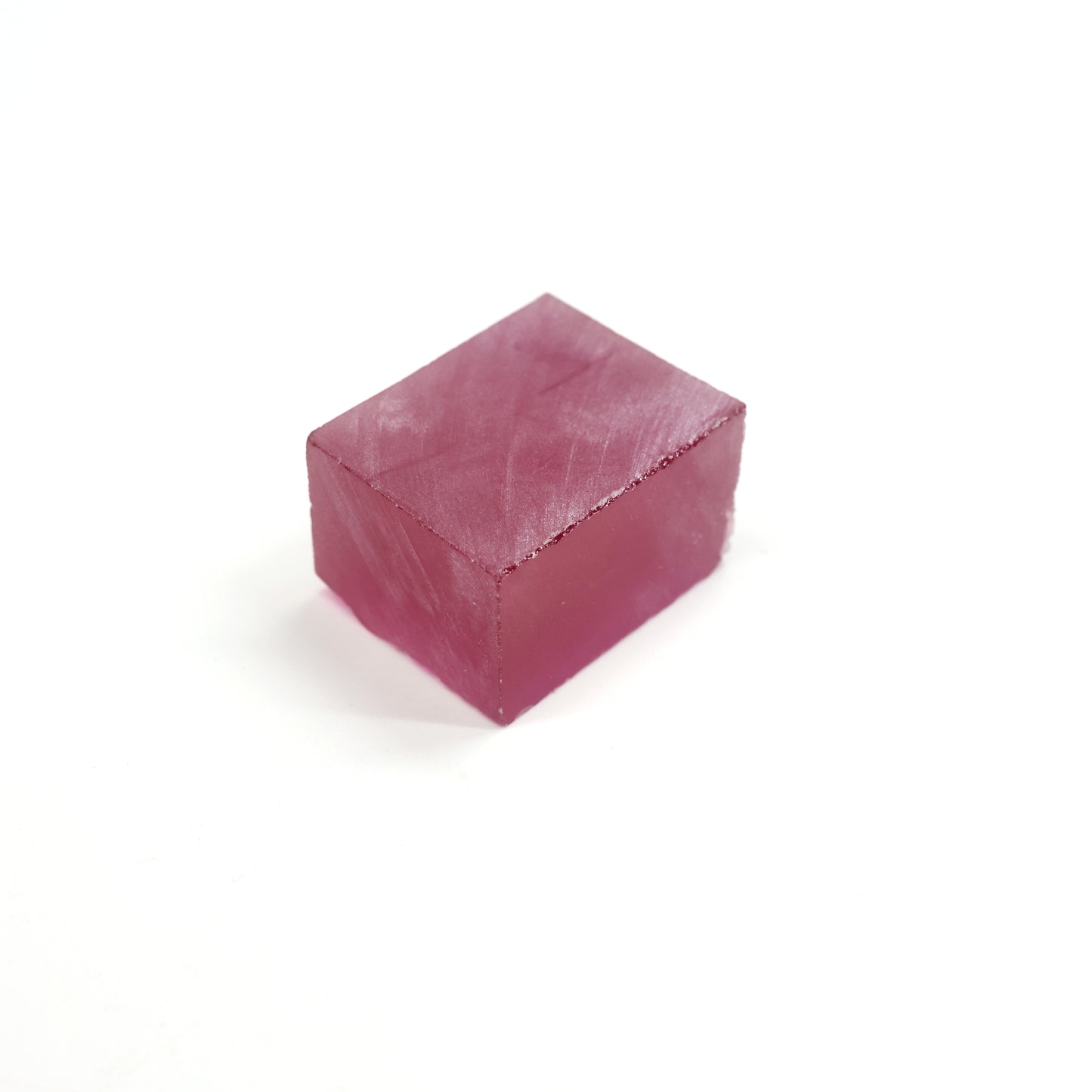 Vivid Pink Czochralski Pulled Sapphire - Grade A - Faceting Rough