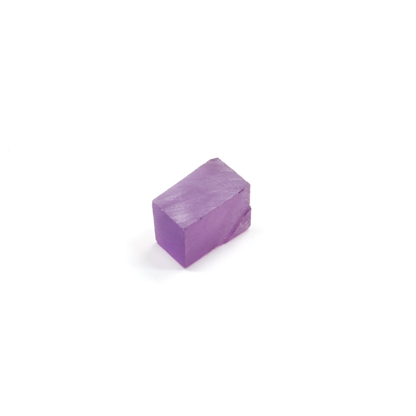 Purple Czochralski Pulled Sapphire (Bluish Hue) - Grade A - Faceting Rough