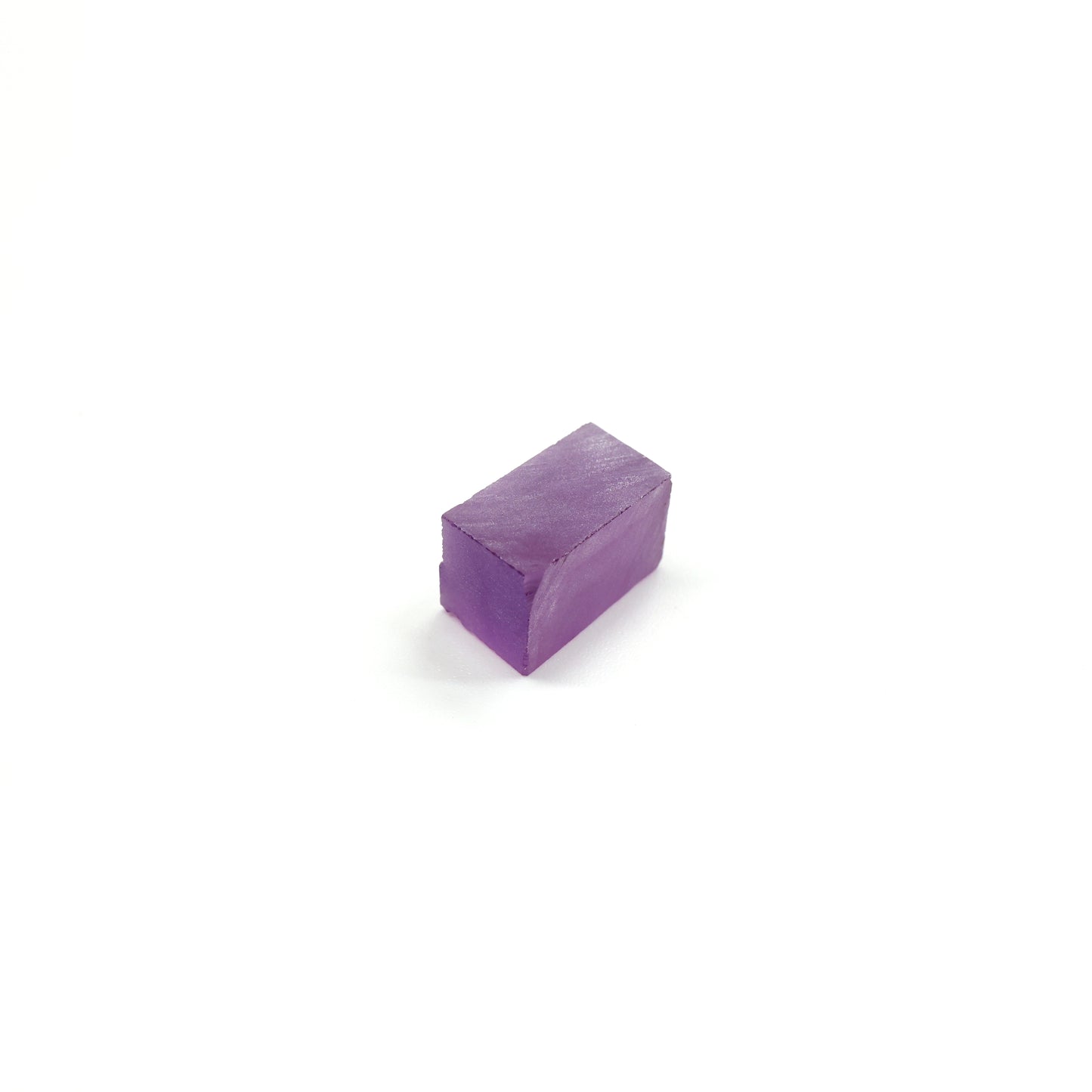 Purple Czochralski Pulled Sapphire (Bluish Hue) - Grade A - Faceting Rough