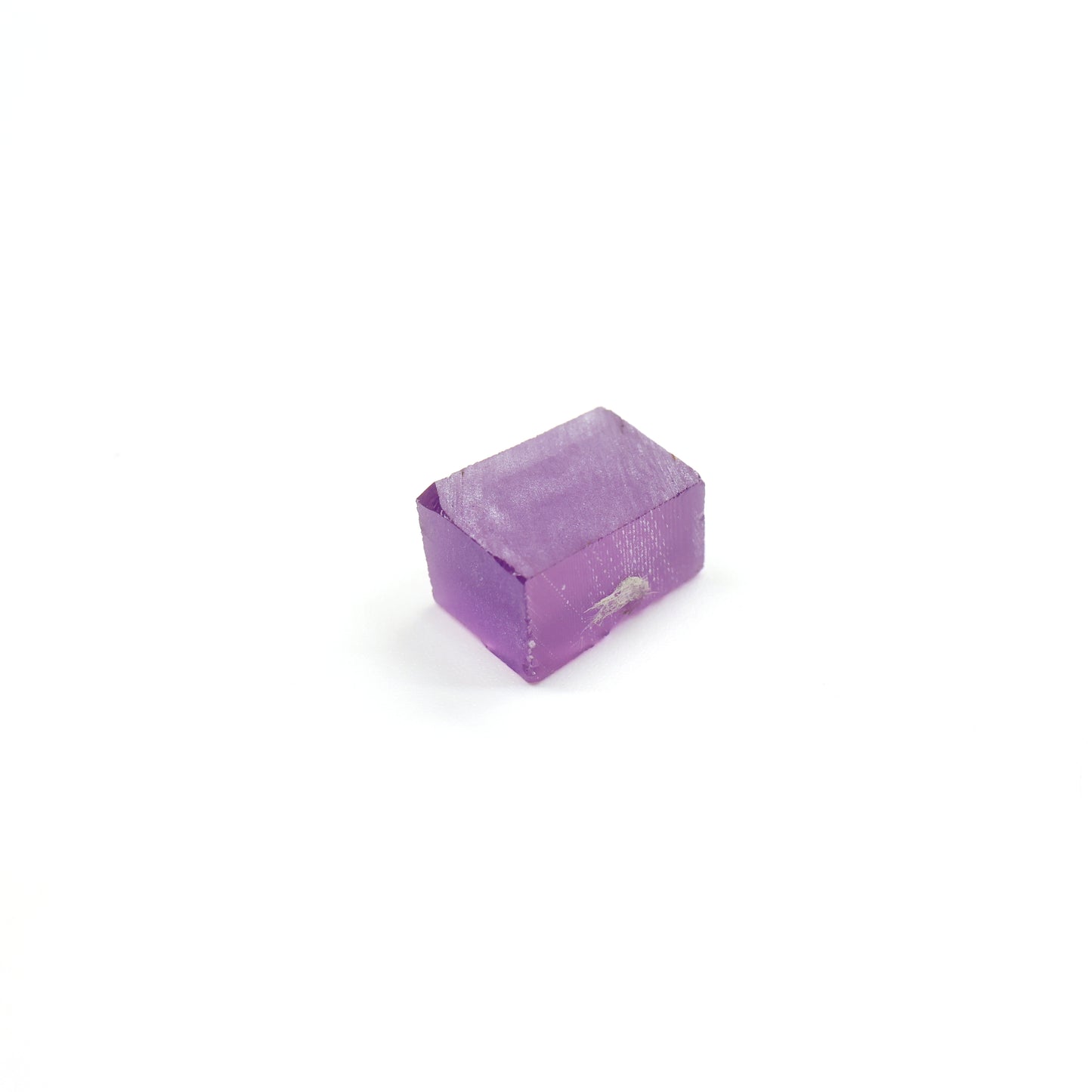 Purple Czochralski Pulled Sapphire (Bluish Hue) - Grade A - Faceting Rough