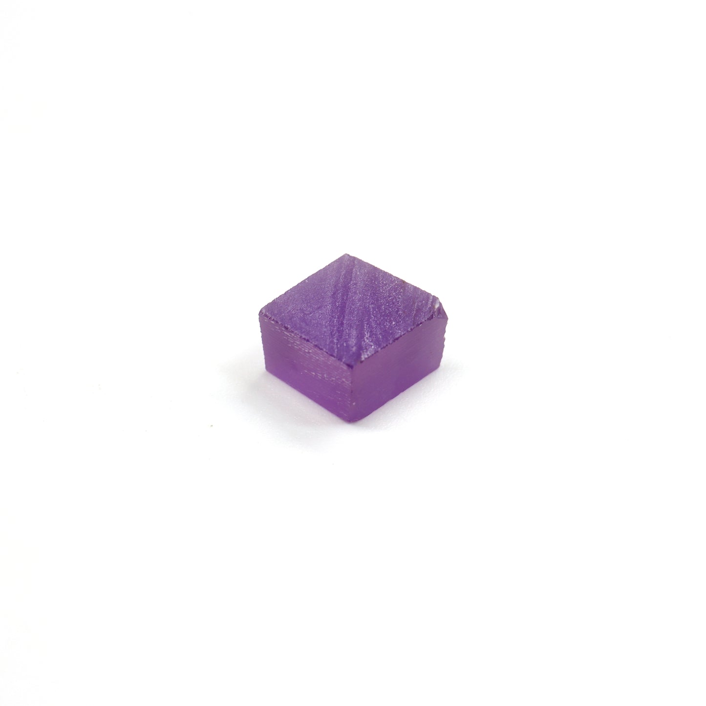 Purple Czochralski Pulled Sapphire (Bluish Hue) - Grade A - Faceting Rough