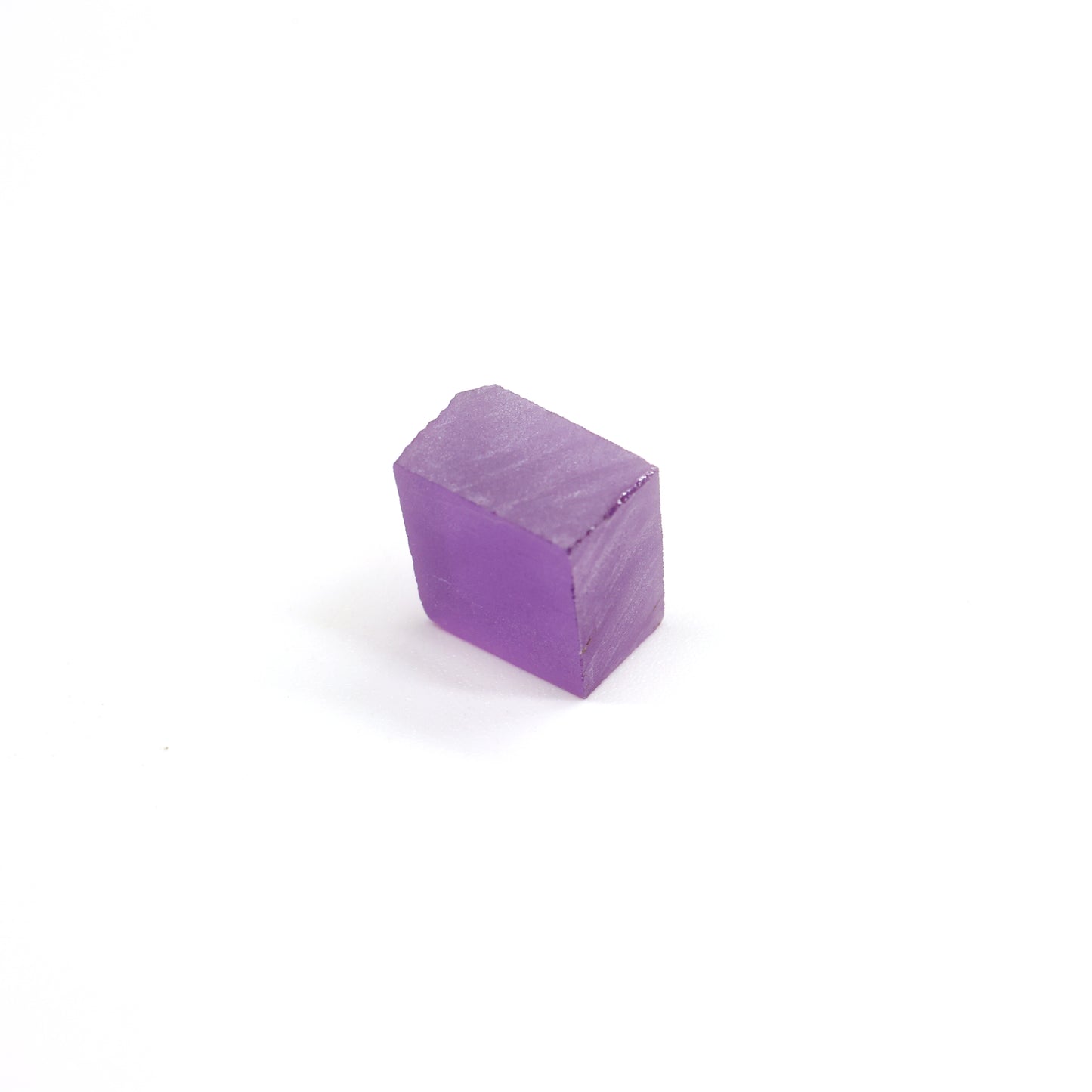 Purple Czochralski Pulled Sapphire (Bluish Hue) - Grade A - Faceting Rough