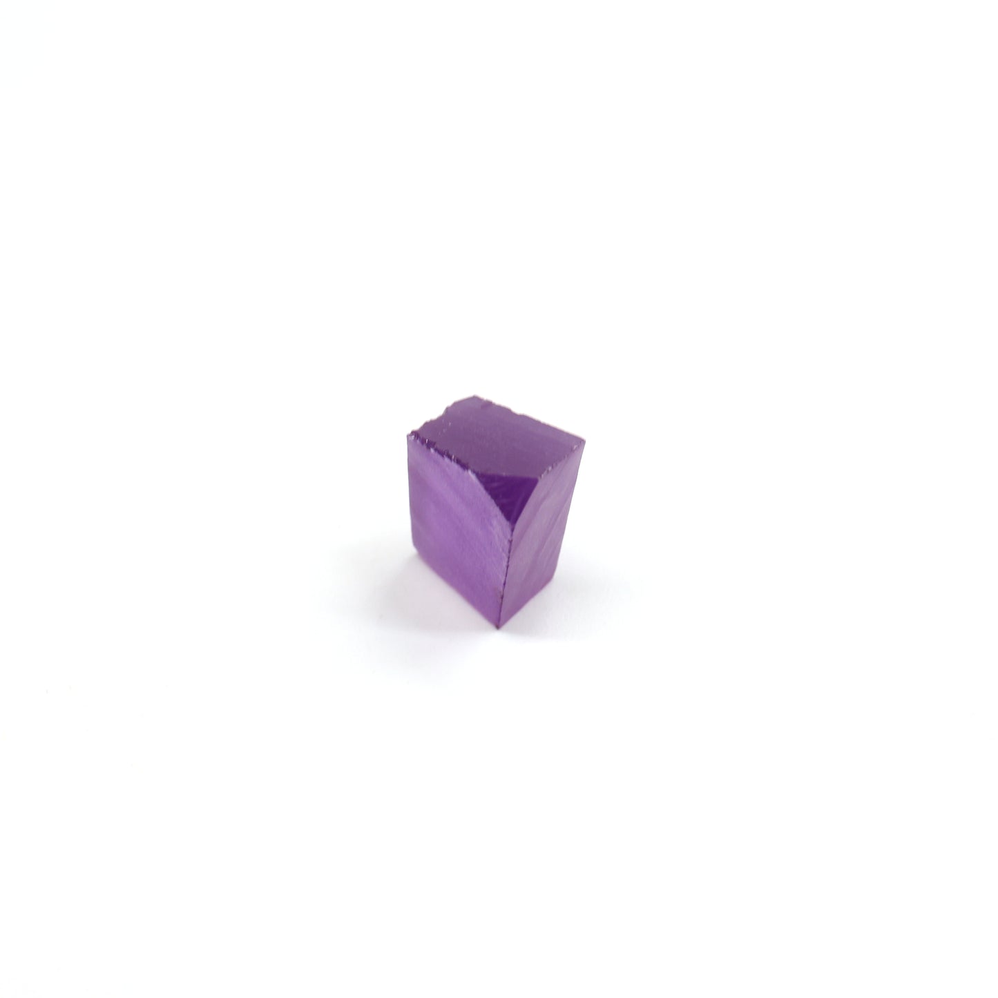 Purple Czochralski Pulled Sapphire (Bluish Hue) - Grade A - Faceting Rough